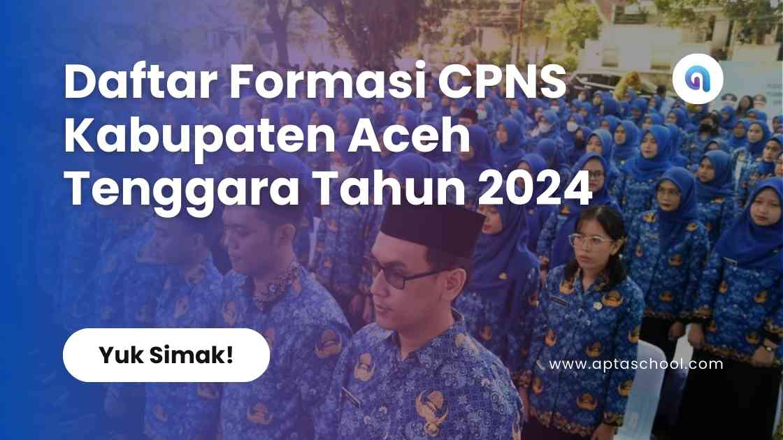 Formasi CPNS Pemerintah Kabupaten Aceh Tenggara Tahun 2024