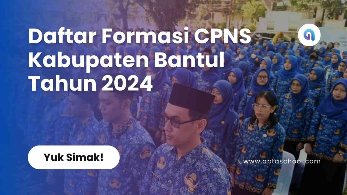 Formasi CPNS Pemerintah Kabupaten Bantul Tahun 2024