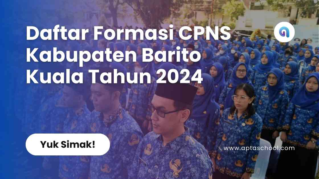 Formasi CPNS Pemerintah Kabupaten Barito Kuala Tahun 2024