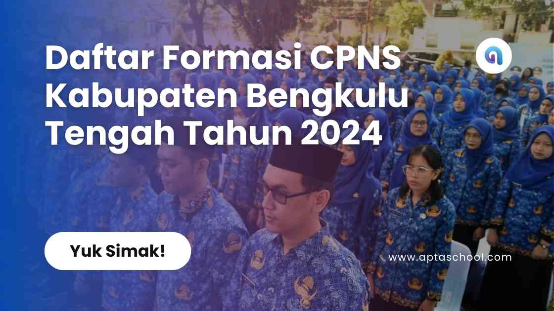 Formasi CPNS Pemerintah Kabupaten Bengkulu Tengah Tahun 2024