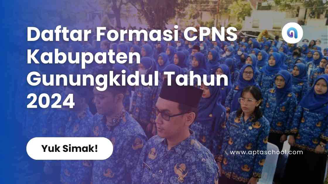 Formasi CPNS Pemerintah Kabupaten Gunungkidul Tahun 2024