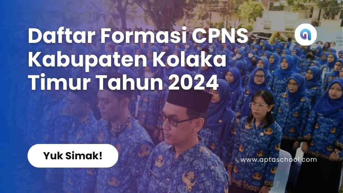 Formasi CPNS Pemerintah Kabupaten Kolaka Timur Tahun 2024