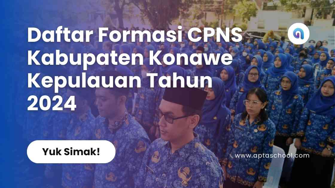 Formasi CPNS Pemerintah Kabupaten Konawe Kepulauan Tahun 2024
