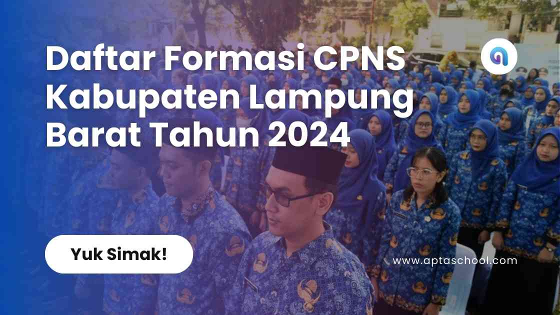Formasi CPNS Pemerintah Kabupaten Lampung Barat Tahun 2024