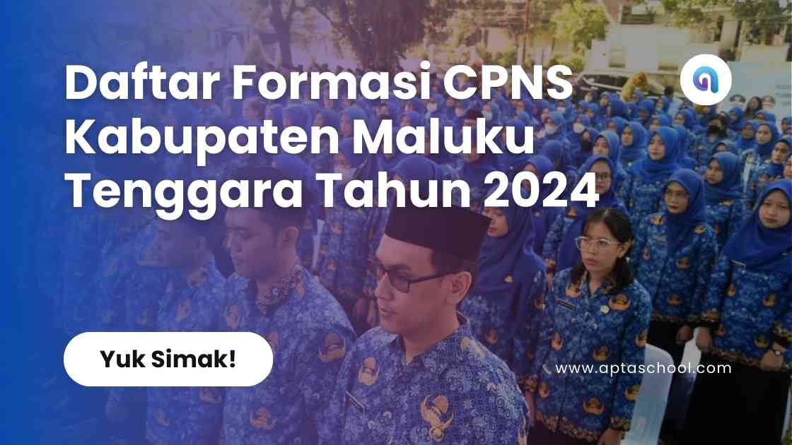Formasi CPNS Pemerintah Kabupaten Maluku Tenggara Tahun 2024