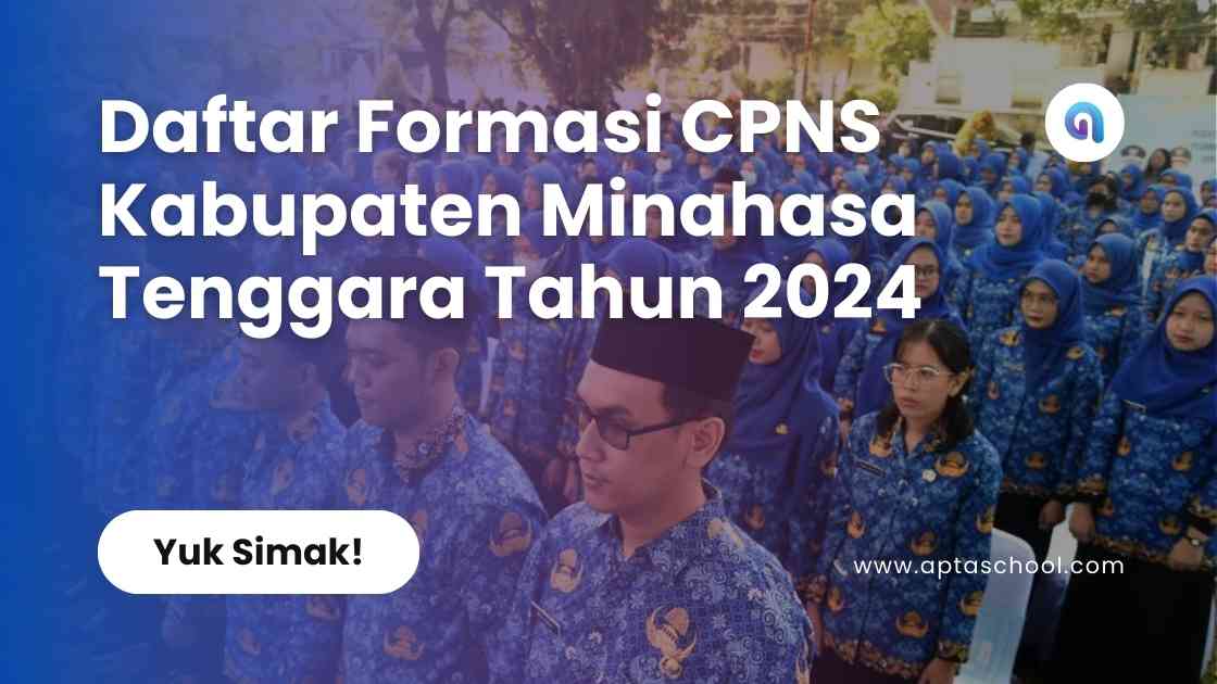 Formasi CPNS Pemerintah Kabupaten Minahasa Tenggara Tahun 2024