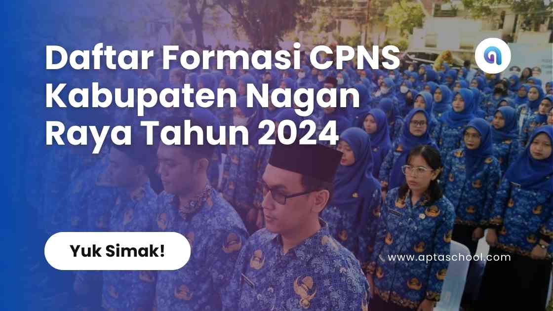 Formasi CPNS Pemerintah Kabupaten Nagan Raya Tahun 2024