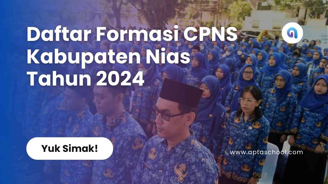 Formasi CPNS Pemerintah Kabupaten Nias Tahun 2024