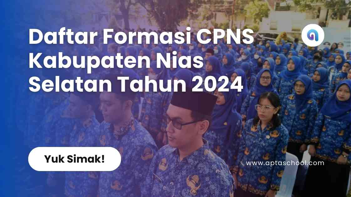 Formasi CPNS Pemerintah Kabupaten Nias Selatan Tahun 2024