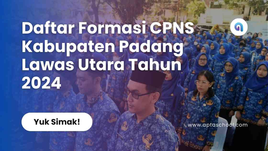 Formasi CPNS Pemerintah Kabupaten Padang Lawas Utara Tahun 2024