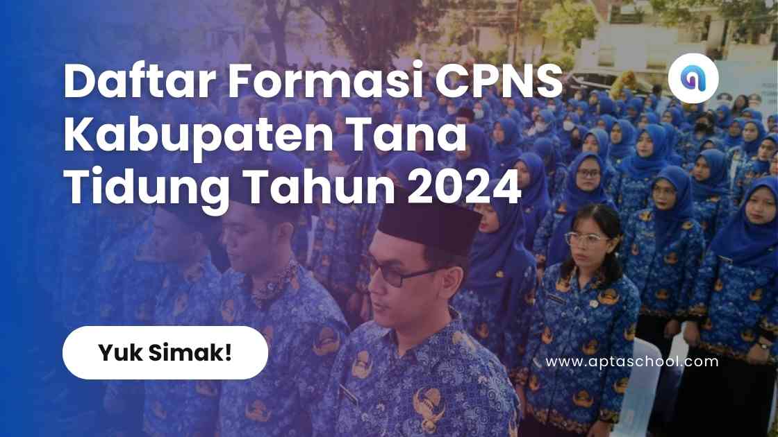 Formasi CPNS Pemerintah Kabupaten Tana Tidung Tahun 2024