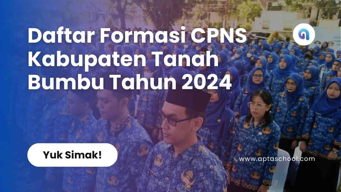 Formasi CPNS Pemerintah Kabupaten Tanah Bumbu Tahun 2024