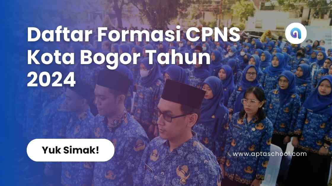 Formasi CPNS Pemerintah Kota Bogor Tahun 2024