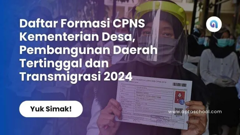 Daftar Formasi CPNS Kementerian Desa, Pembangunan Daerah Tertinggal Dan ...