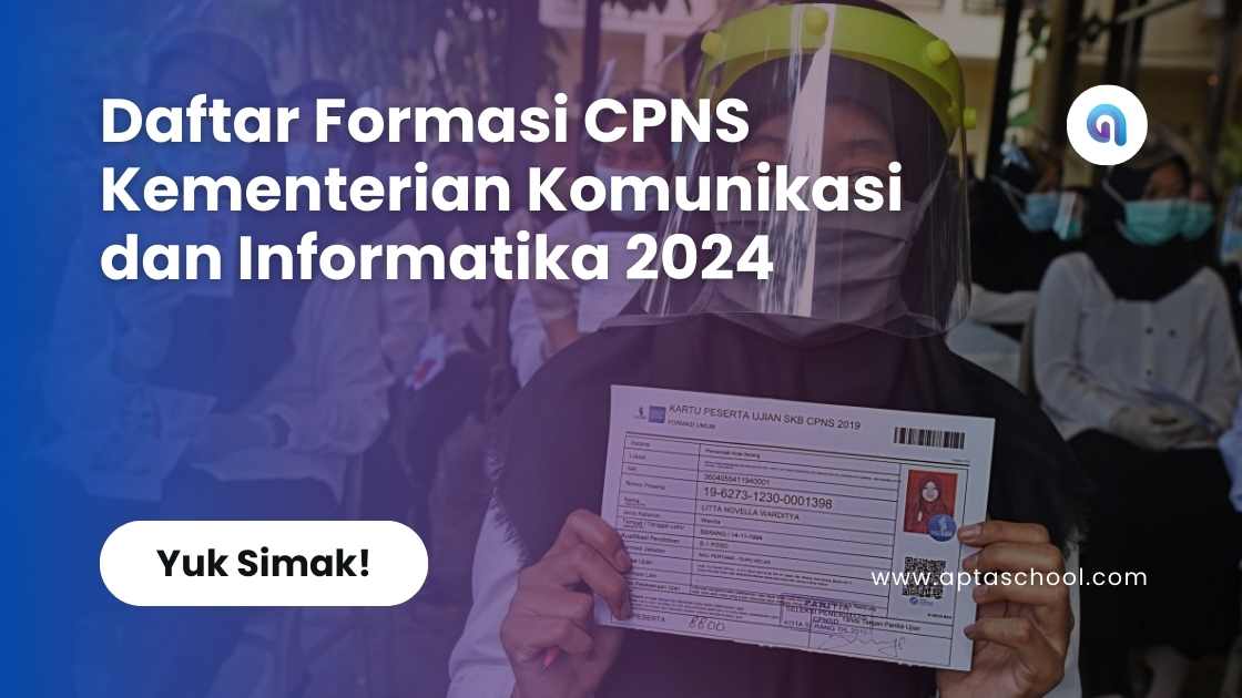 Daftar Formasi CPNS Kementerian Komunikasi dan Informatika 2024