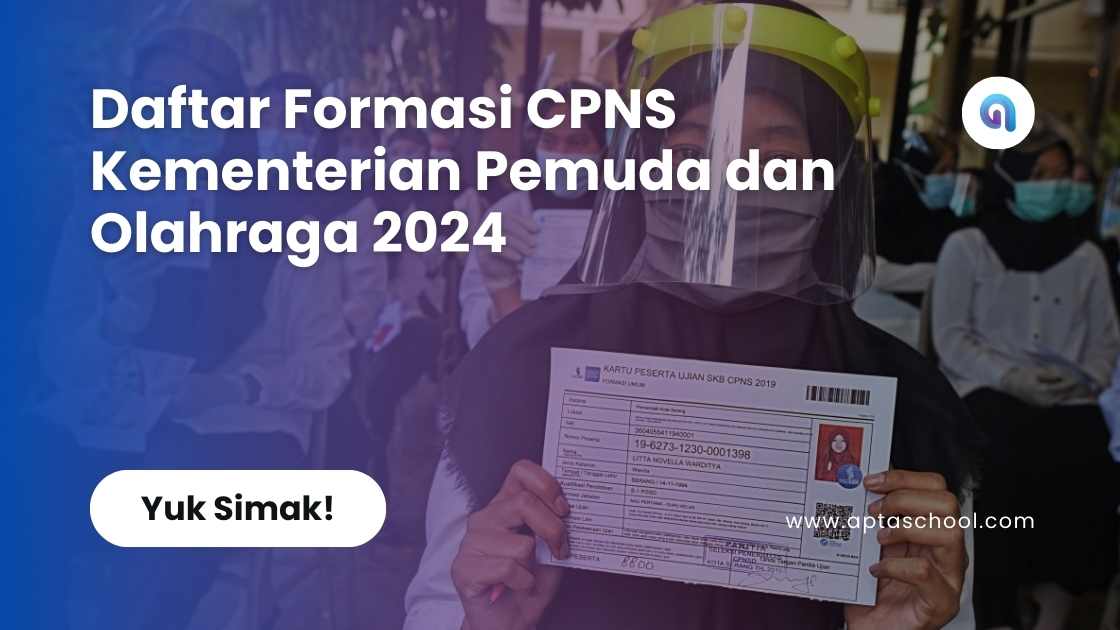 Daftar Formasi CPNS Kementerian Pemuda dan Olahraga 2024